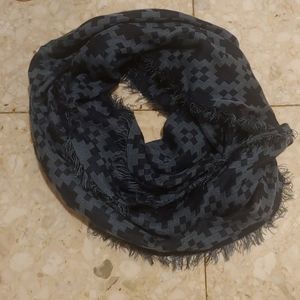 Blue Infinity Scarf